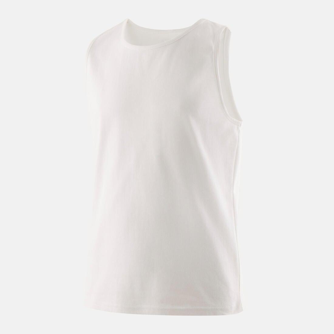 Kids Basic Tank Top, White, No Color, large image number 1