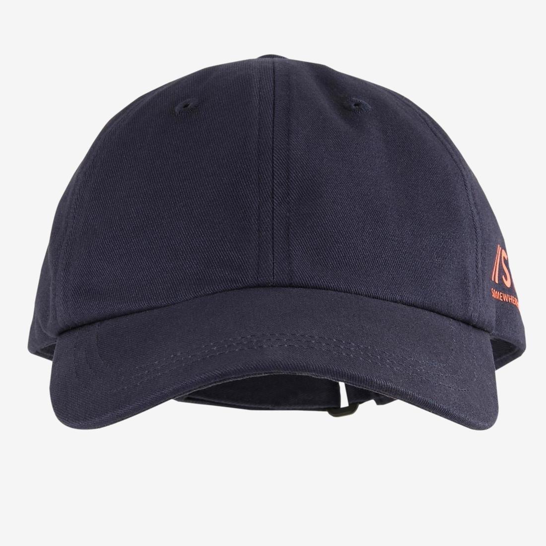 DOMYOS - Boys' Gym Cap W100 Print, Navy