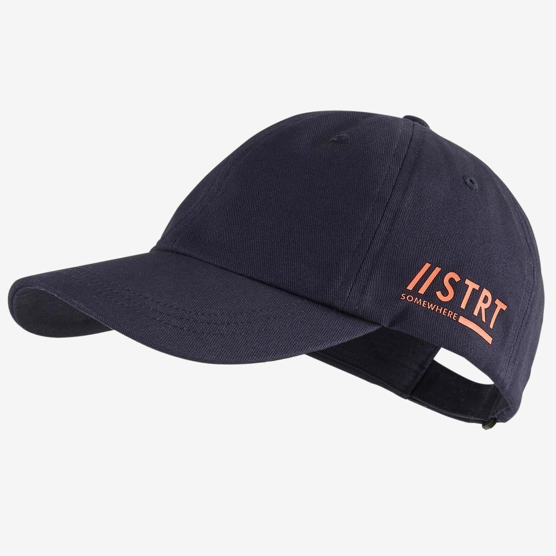 Boys' Gym Cap W100 Print, Navy, No Color, large image number 3
