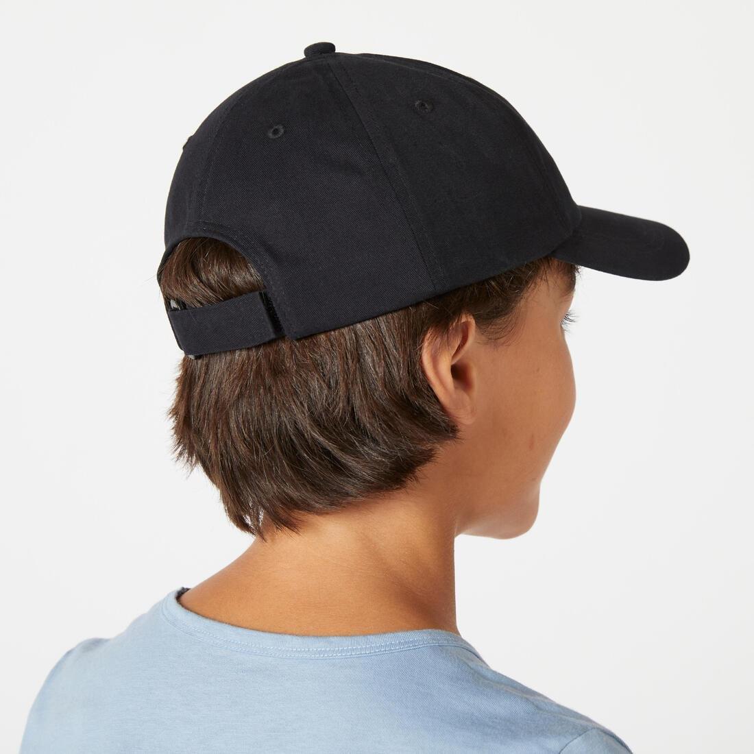 DOMYOS - Boys' Gym Cap W100 Print, Navy