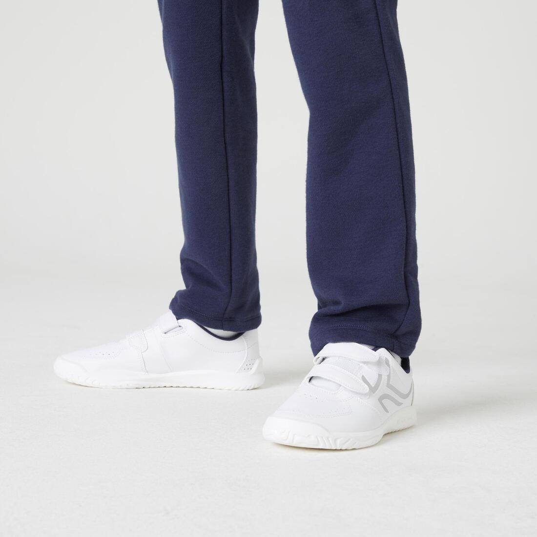 Kids Basic Brushed Jersey Jogging Bottoms, Navy Blue, , large image number 5