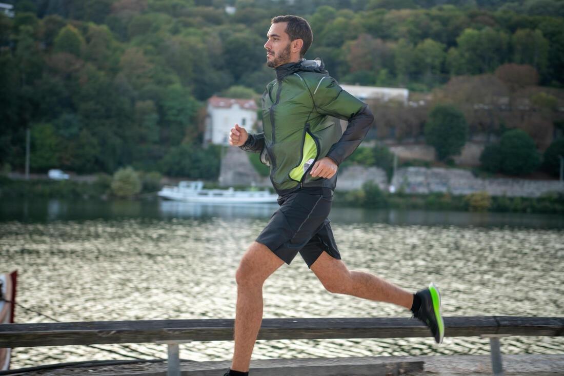 Men Marathon Running Shorts With Carry Pockets, Black, , large image number 8