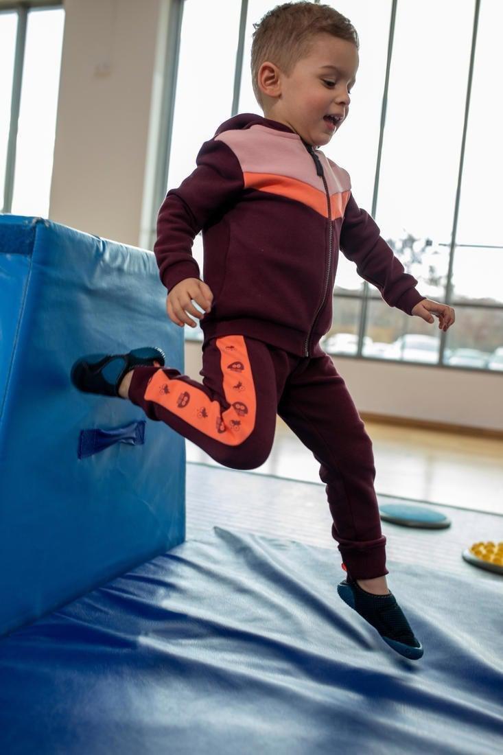 Kids Baby Light Breathable Bootees, Petrol Blue, No Color, large image number 8