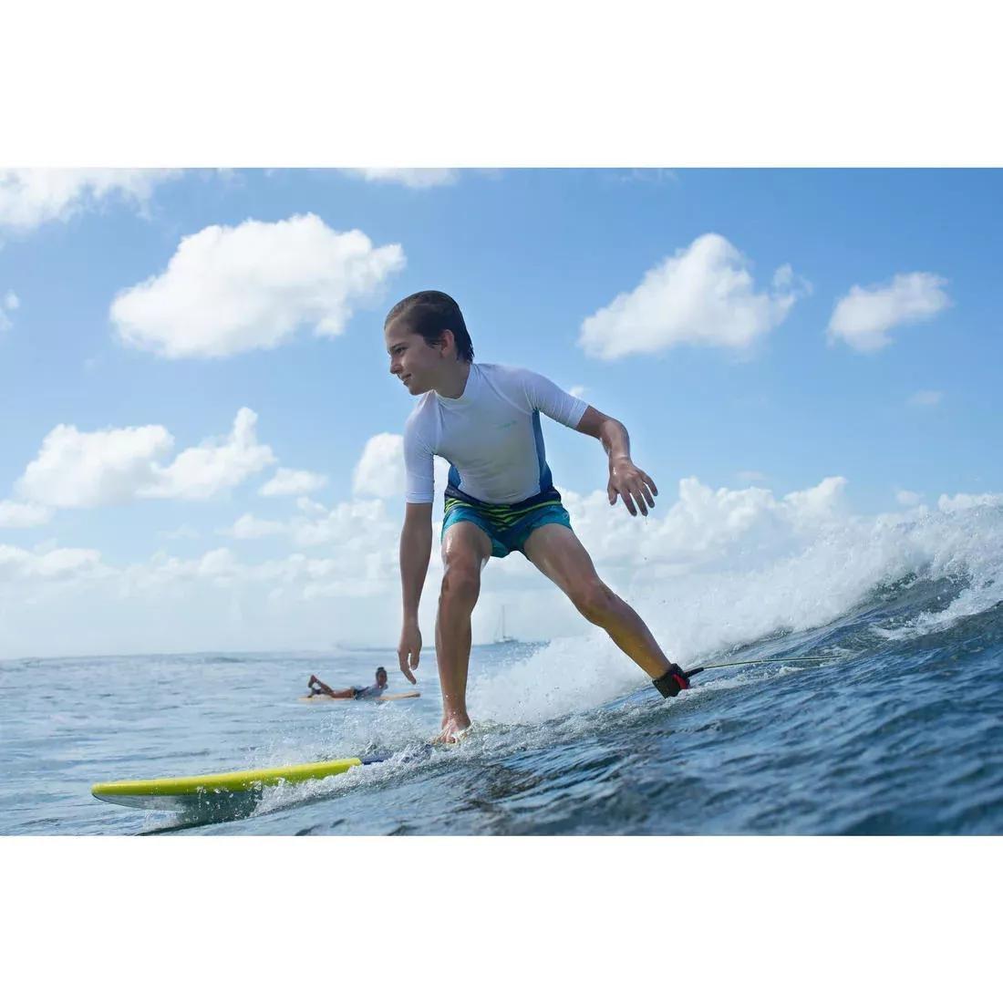 100 Kids Short Surfing Boardshorts Jungle Title, No Color, large image number 8