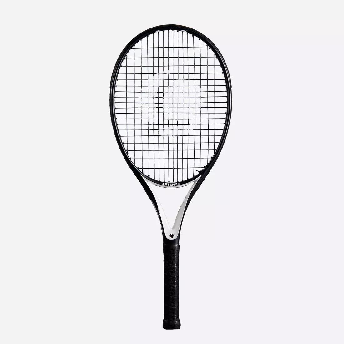 Tr500 Oversize Tennis Racket, Black, No Color, large image number 0