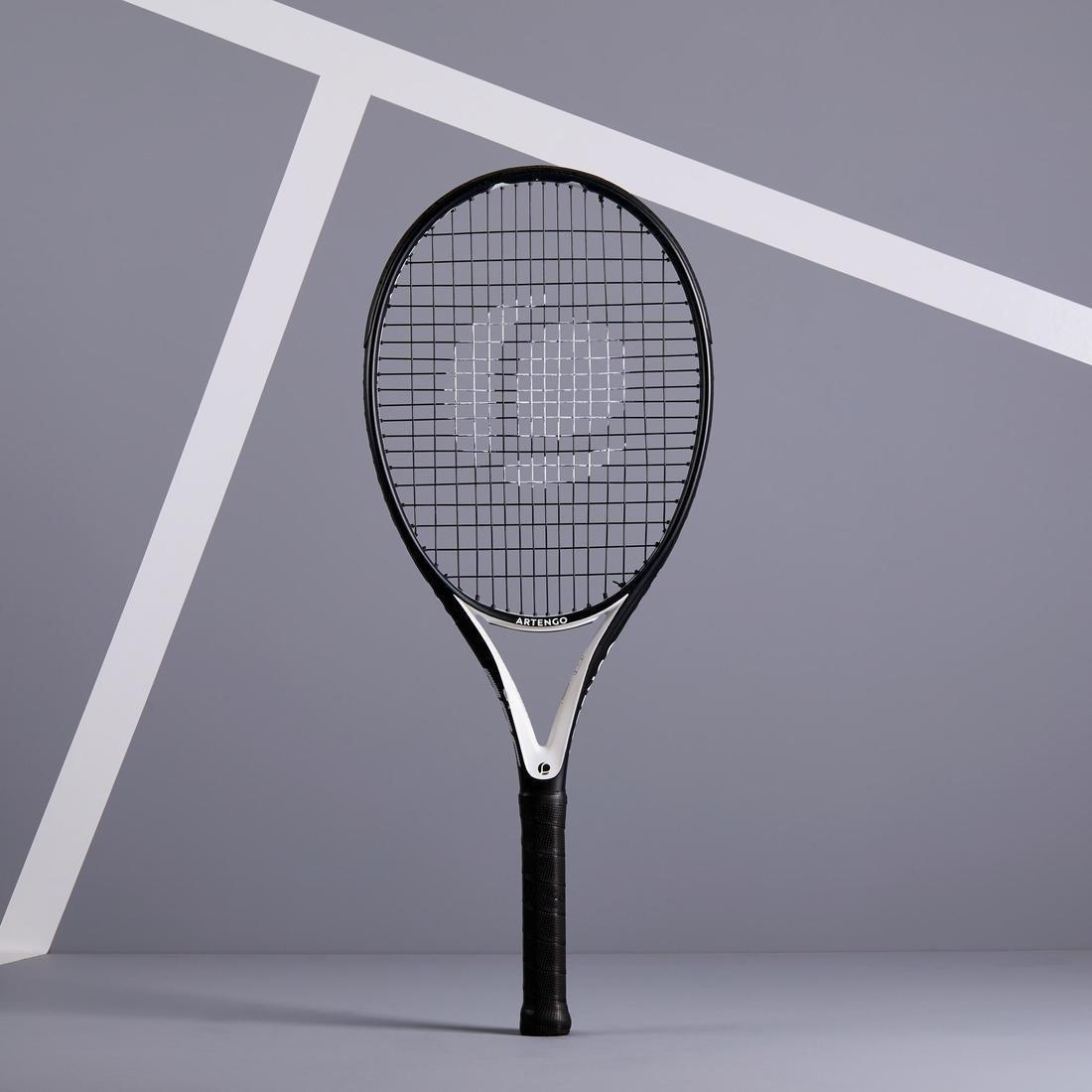 Tr500 Oversize Tennis Racket, Black, No Color, large image number 1