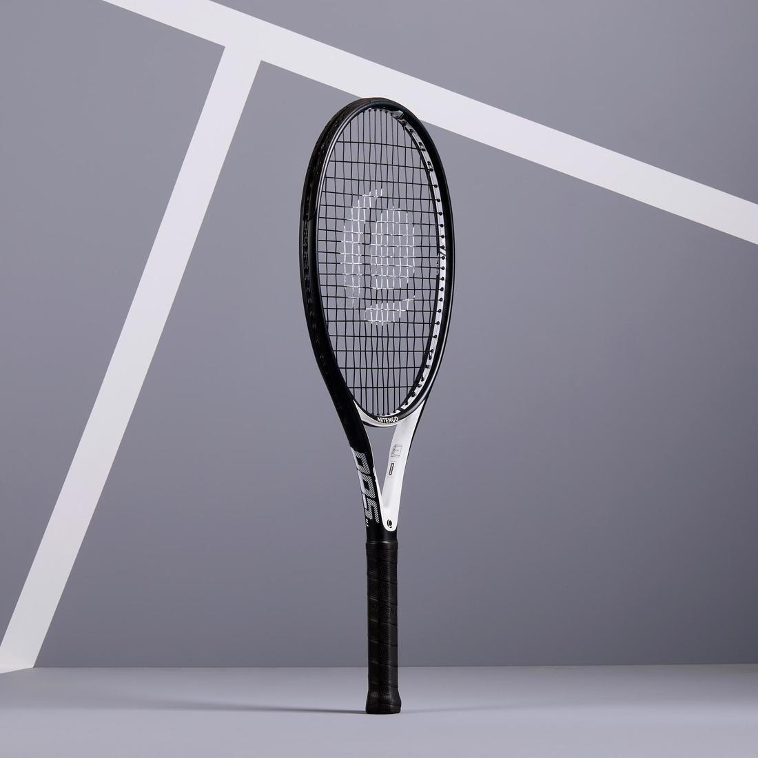 Tr500 Oversize Tennis Racket, Black, No Color, large image number 2