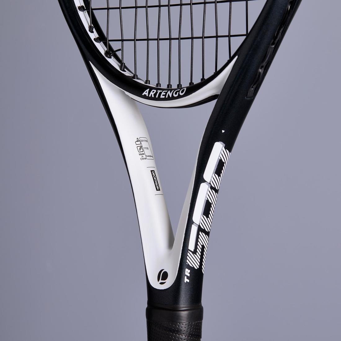 Tr500 Oversize Tennis Racket, Black, No Color, large image number 9