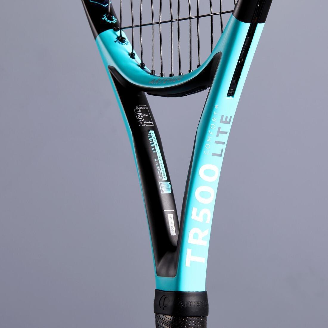 Tennis Racket Tr500 Lite, Blue, No Color, large image number 4