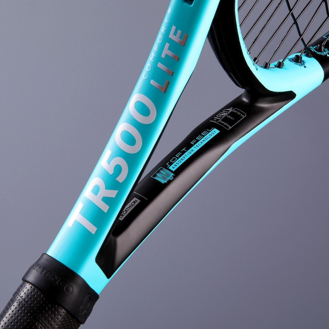 Tennis Racket Tr500 Lite, Blue, No Color, large image number 7