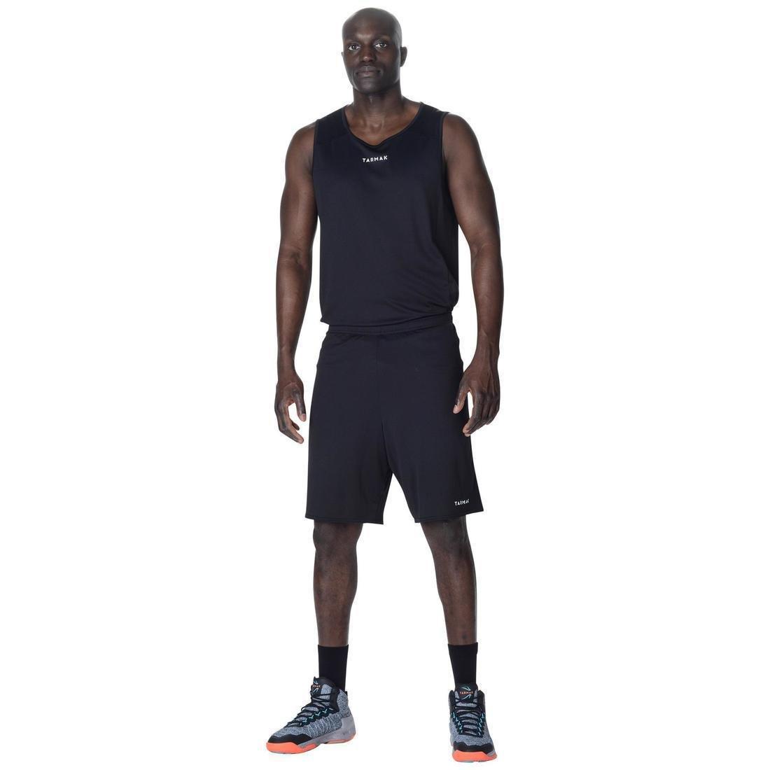 Men's Sleeveless Basketball Jersey T100, Deep Blue, , large image number 13