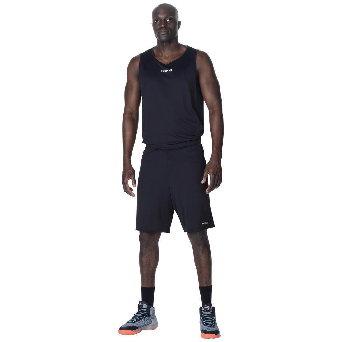 TARMAK - Men's Sleeveless Basketball Jersey T100, Deep Blue