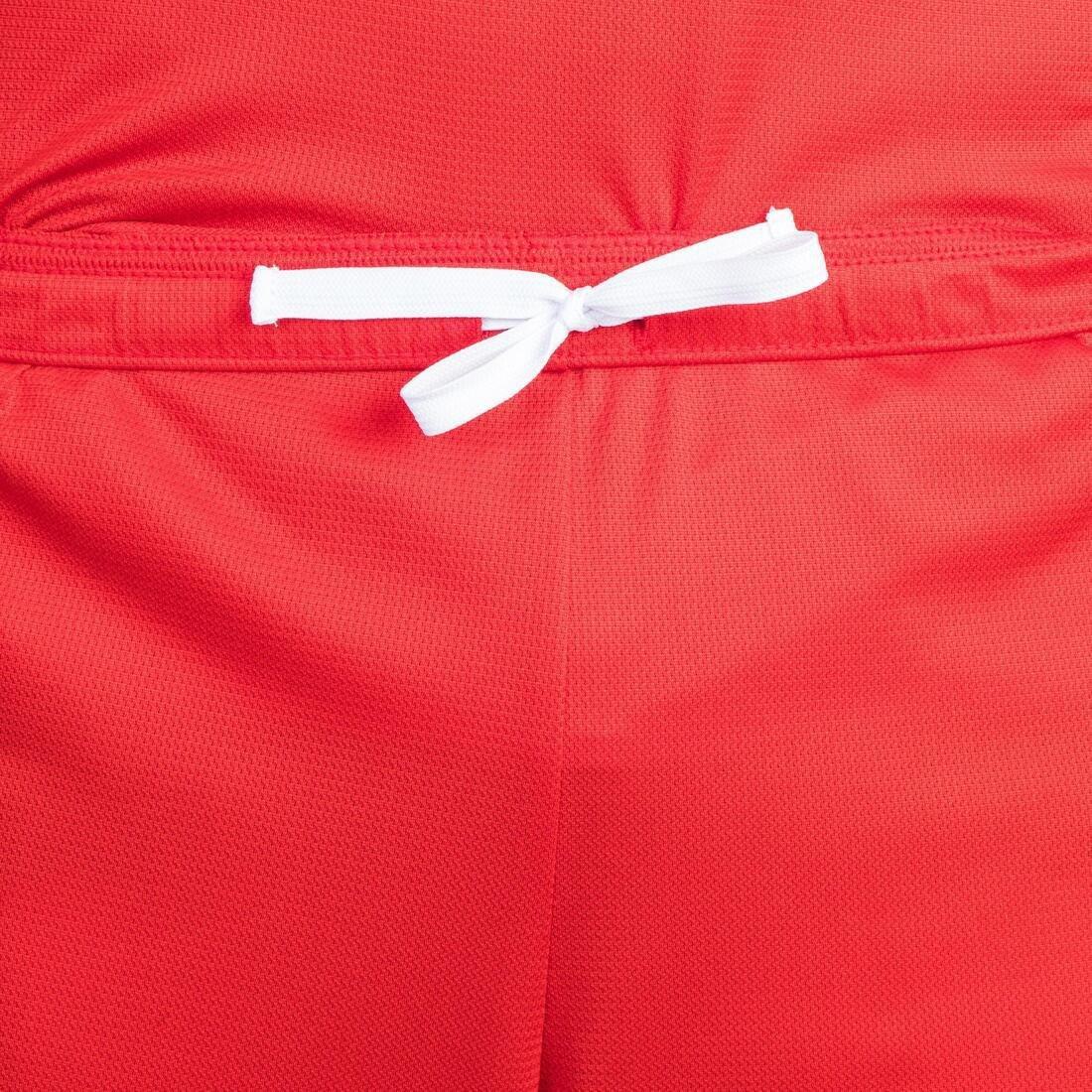 Men Basketball Shorts - SH100, Red, No Color, large image number 4
