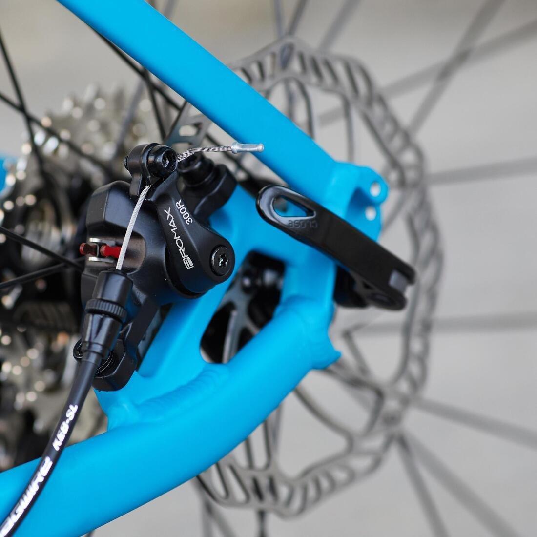 Cycle Touring Road Bike (Discbrake), Blue, No Color, large image number 4