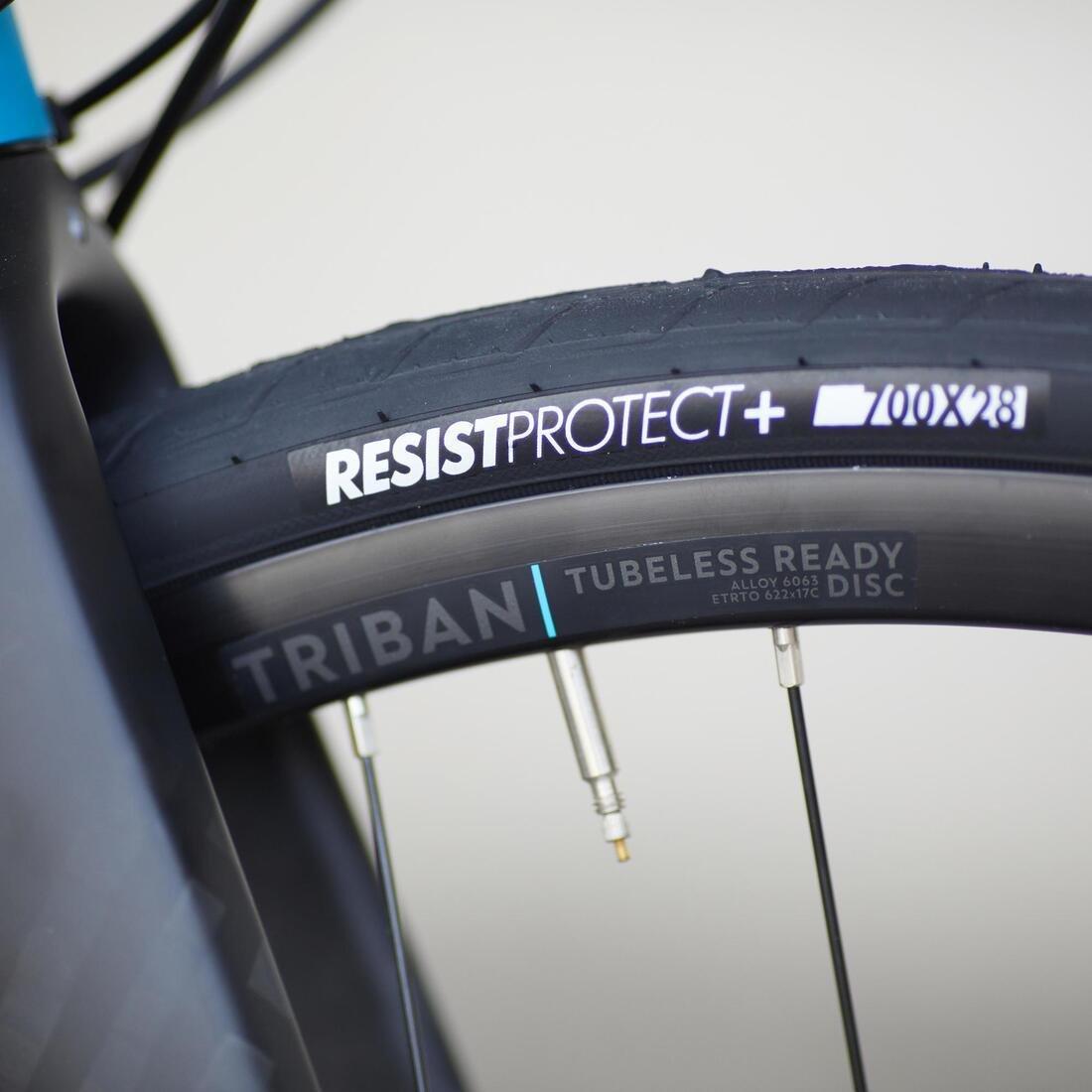 Cycle Touring Road Bike (Discbrake), Blue, No Color, large image number 6