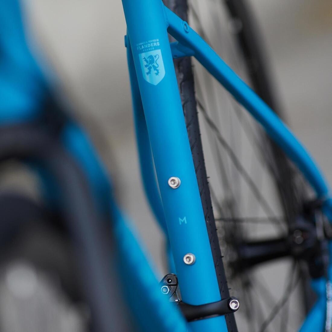 Cycle Touring Road Bike (Discbrake), Blue, No Color, large image number 12