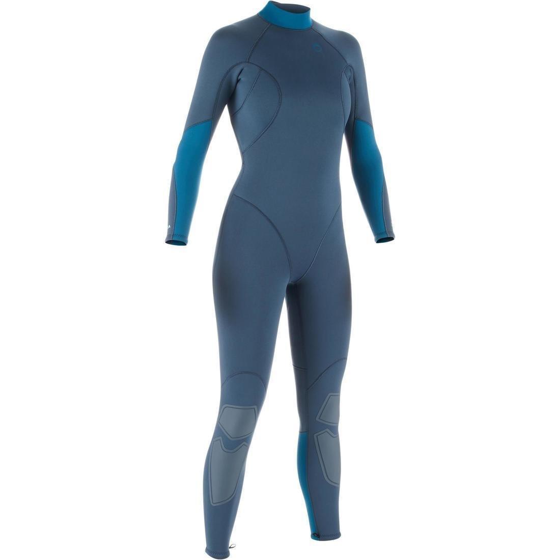 Women Diving Wetsuit - 3 Mm Neoprene - Scd 500, Blue, , large image number 1