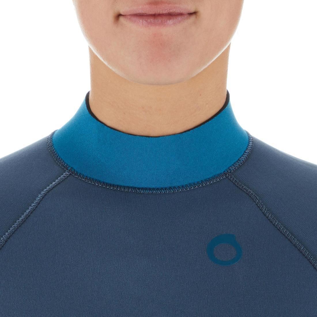 Women Diving Wetsuit - 3 Mm Neoprene - Scd 500, Blue, No Color, large image number 5