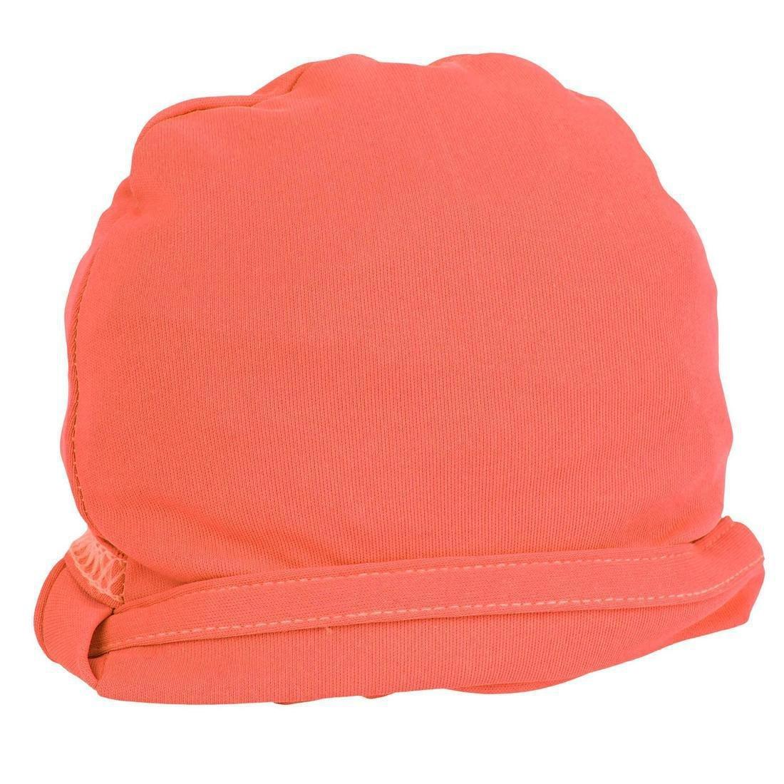 OLAIAN - Kids' Surfing Anti-UV Water T-Shirt, Fluo Coral Orange