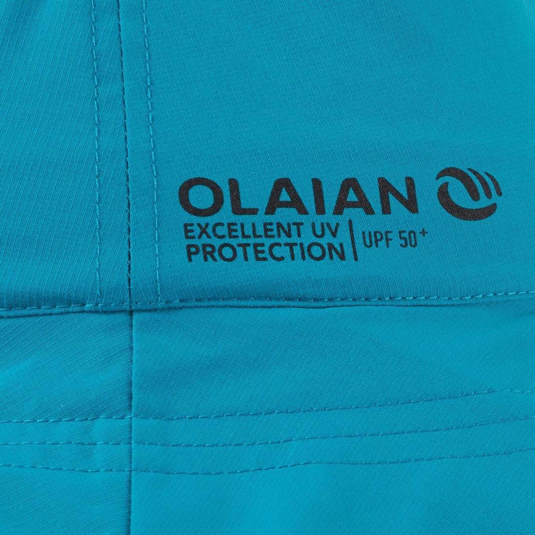 OLAIAN - Kids' Anti-UV Surf Hat, Dark Peacock Blue
