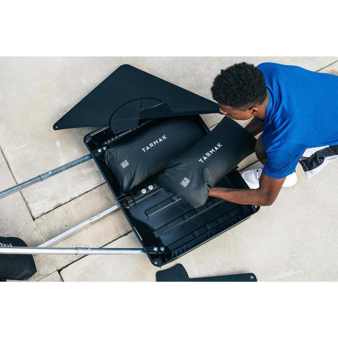 Sand Ballast Bag For Basketball Baskets, Black, No Color, large image number 1