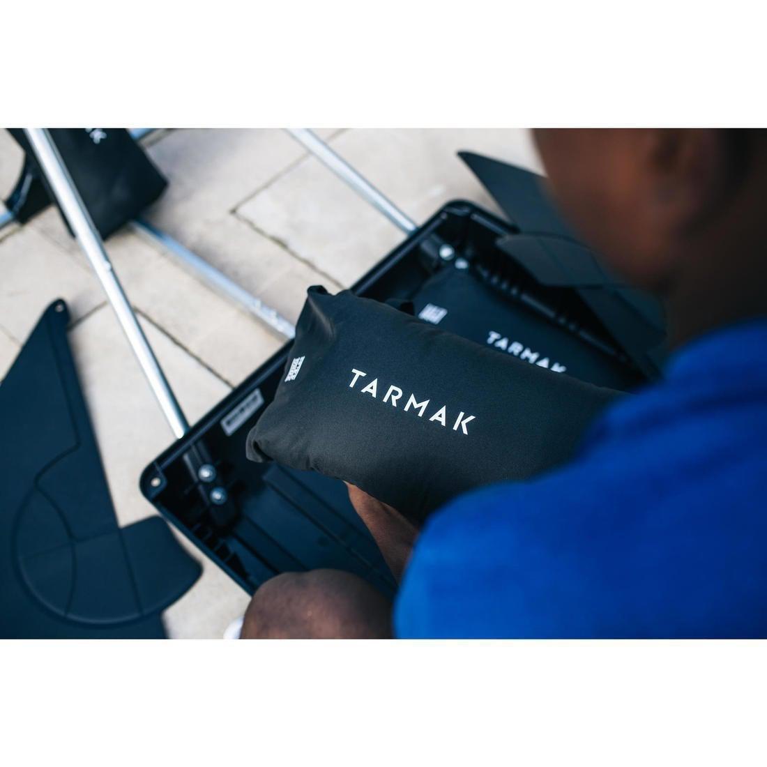 TARMAK - Sand Ballast Bag For Basketball Baskets, Black