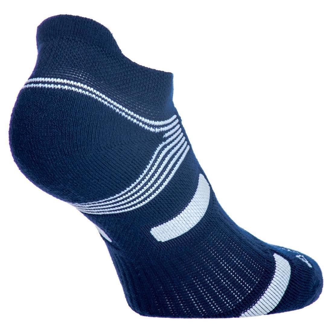 ARTENGO - Low Sports Socks Rs 560 Tri-Pack, Navy Blue