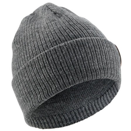 WEDZE - FishermanChildrens Ski Hat, Pebble Grey