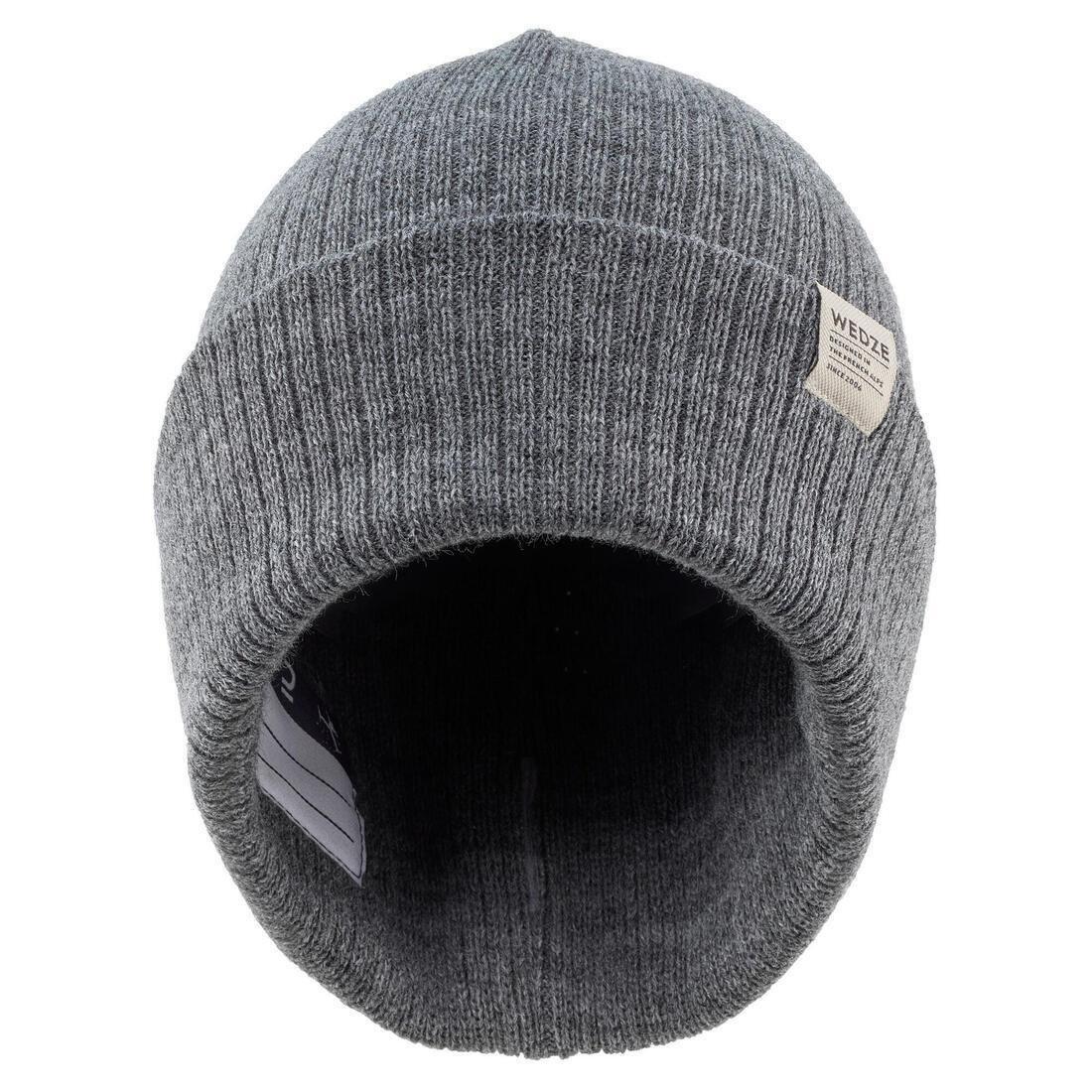 FishermanChildrens Ski Hat, Pebble Grey, No Color, large image number 5