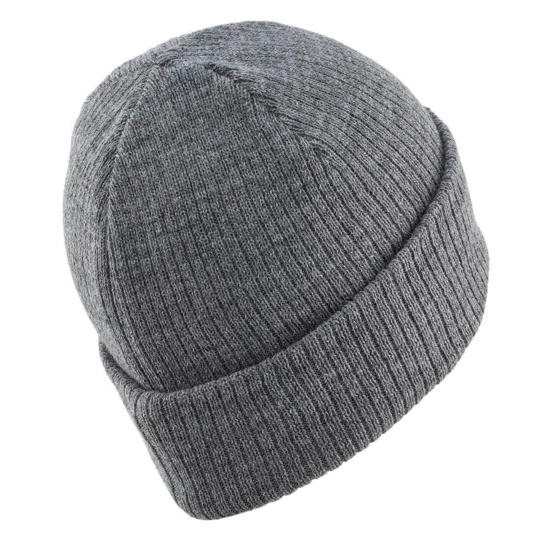 WEDZE - FishermanChildrens Ski Hat, Pebble Grey