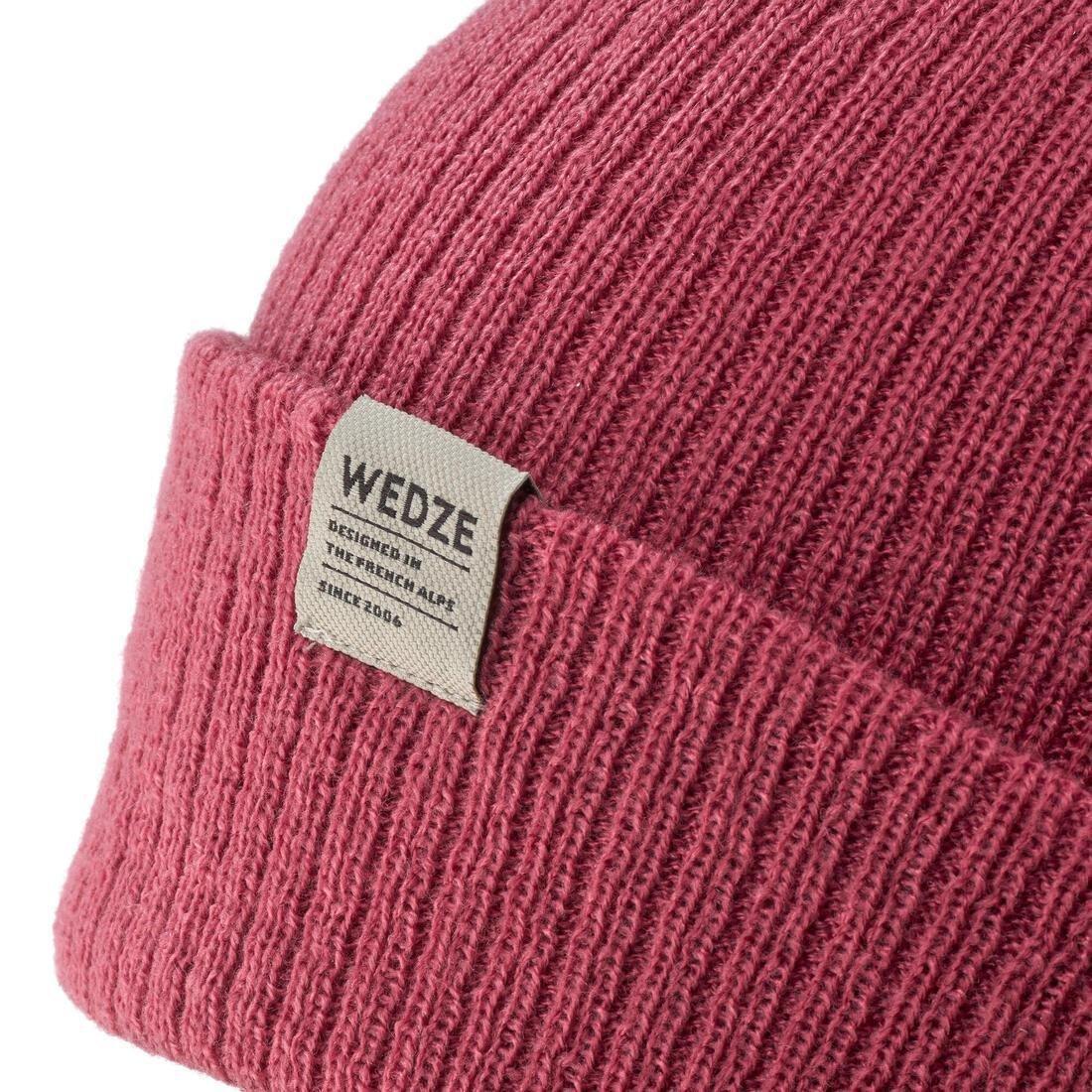 WEDZE - FishermanChildrens Ski Hat, Pebble Grey