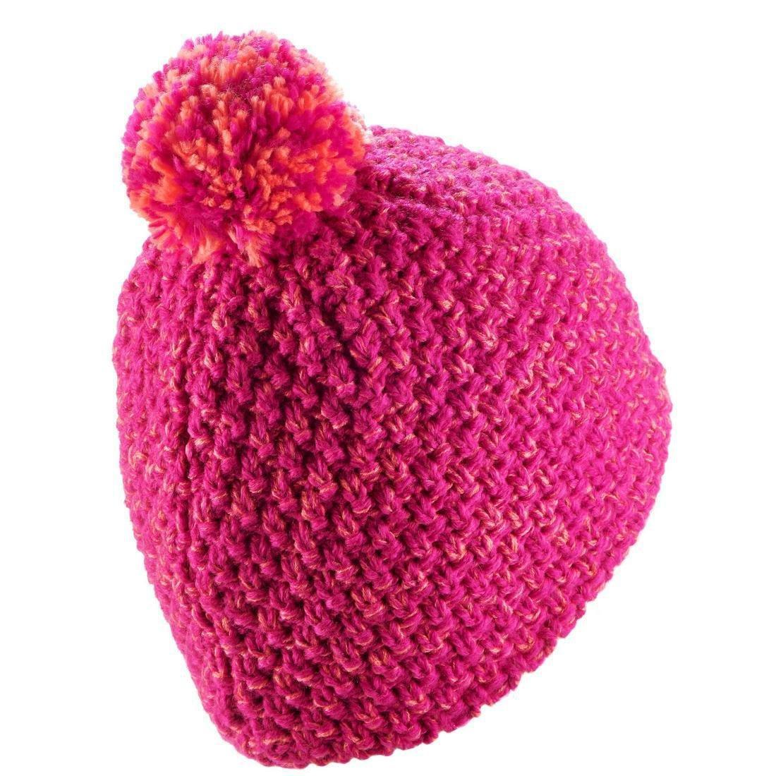 Children's Timeless Skiing Hat, Fuchsia, , large image number 14