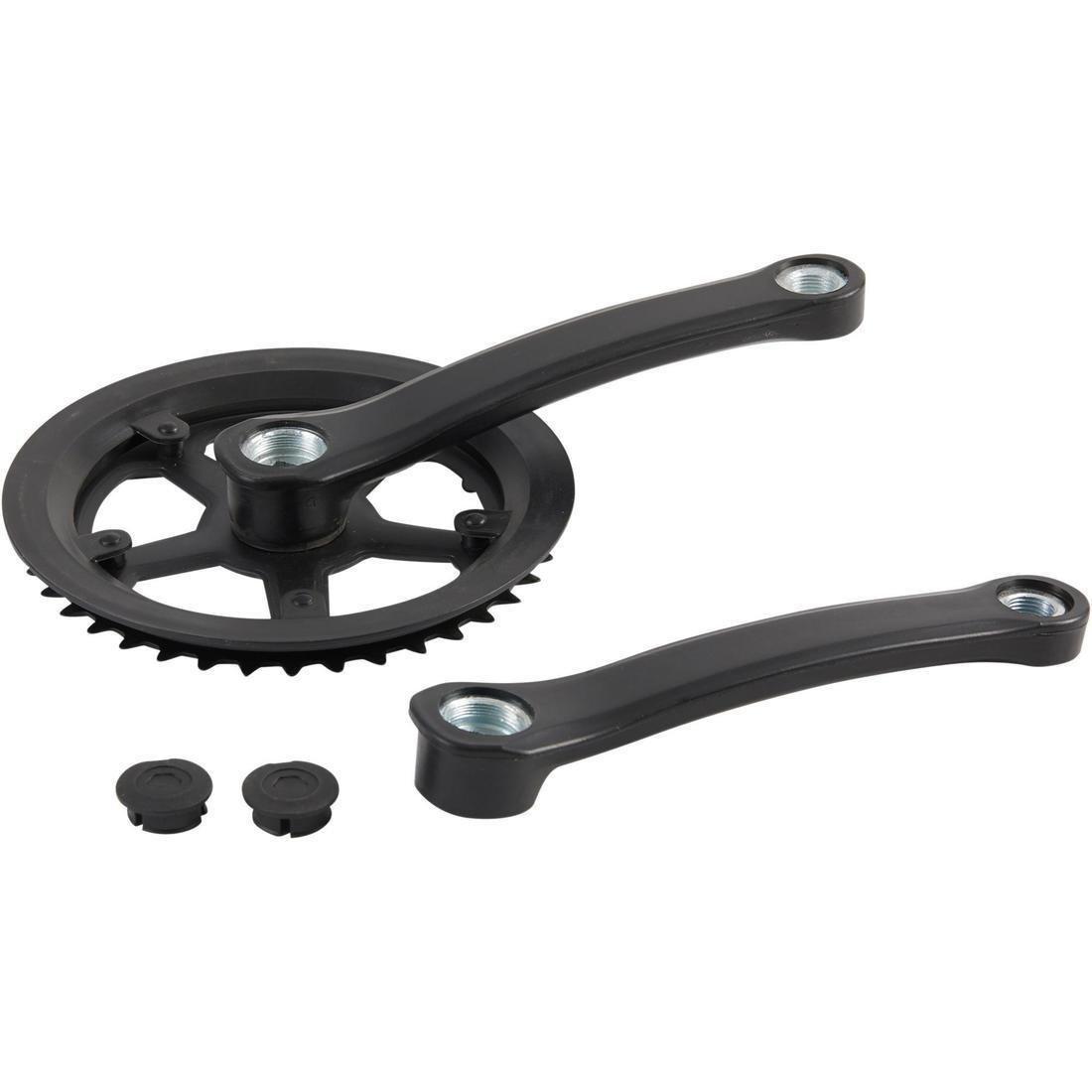 Steel Single Chainset, No Color, medium