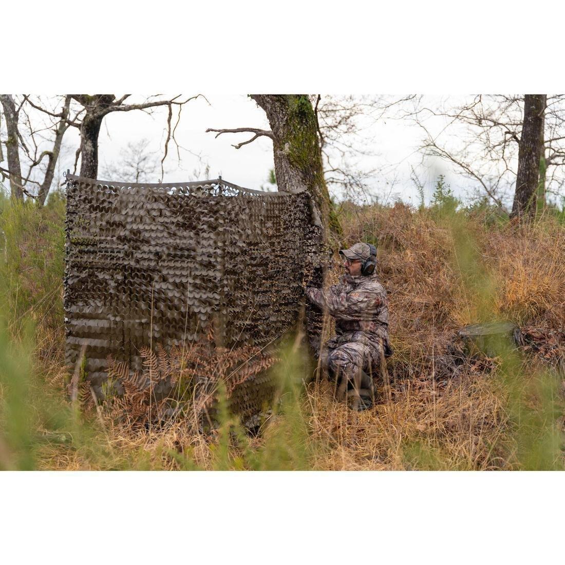 KHAKI GREEN Robust Country Sport Net 4آ M X 2.1آ M Camouflage Green And Brown (Dimensions In, 5401_000, large image number 11