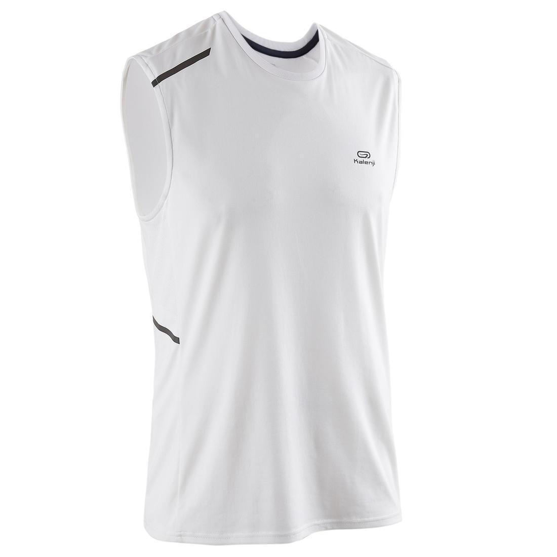 Men Running Breathable Tank Top Dry, Black, No Color, large image number 8