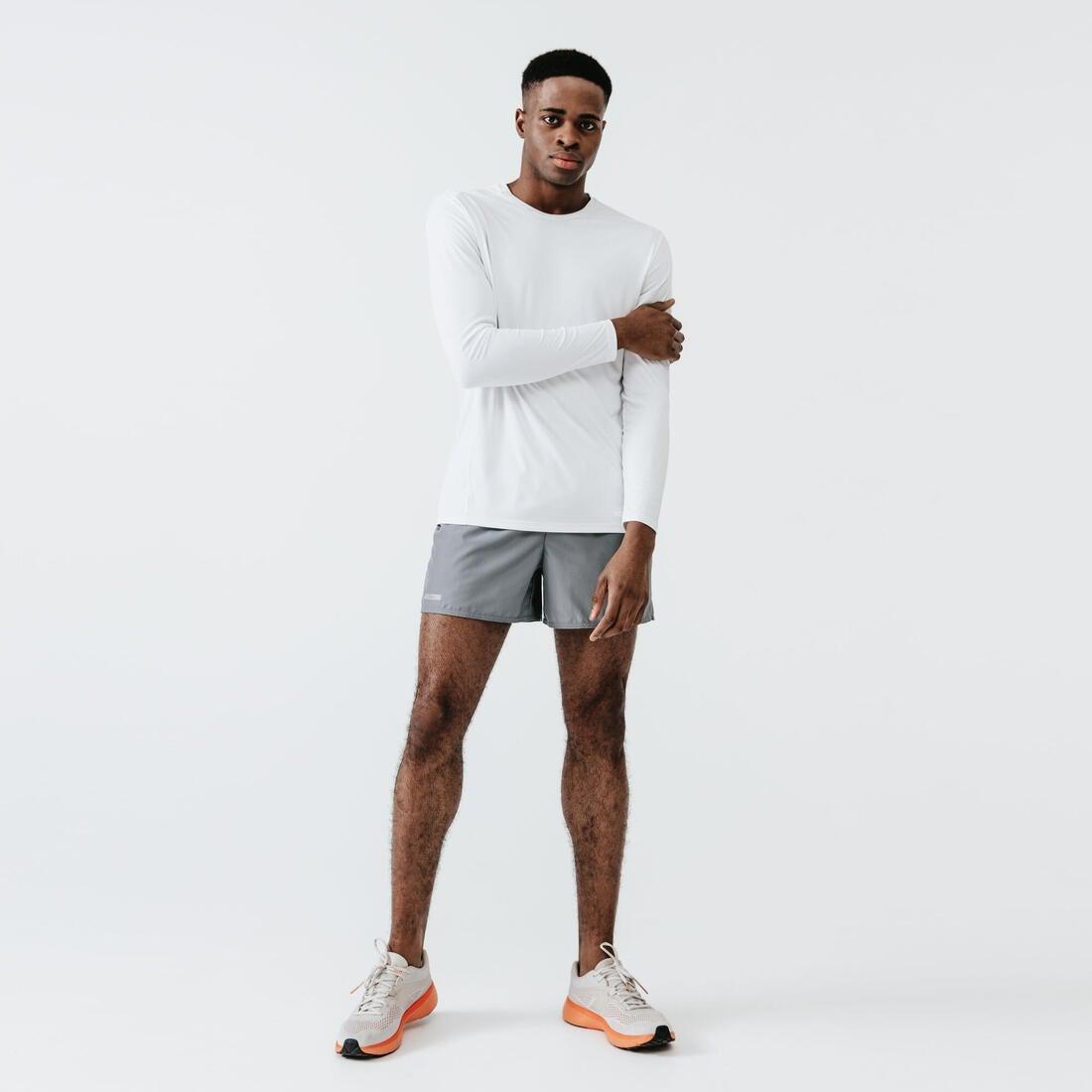 Sun Protect Men's Running T-Shirt, White, No Color, large image number 10