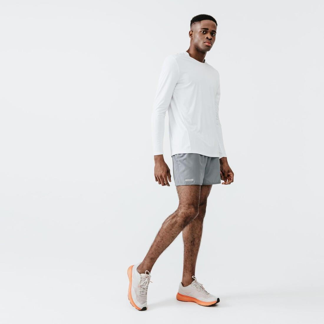 Sun Protect Men's Running T-Shirt, White, No Color, large image number 14
