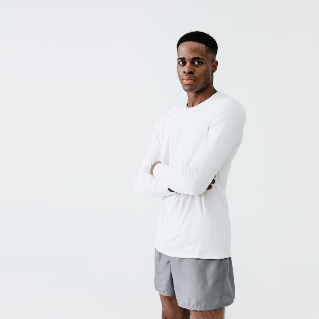 Run DryMen's  Running Shorts, Pebble Grey, , large image number 0