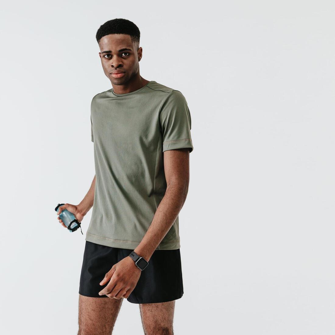 Run DryMen's  Running Shorts, Pebble Grey, , large image number 14