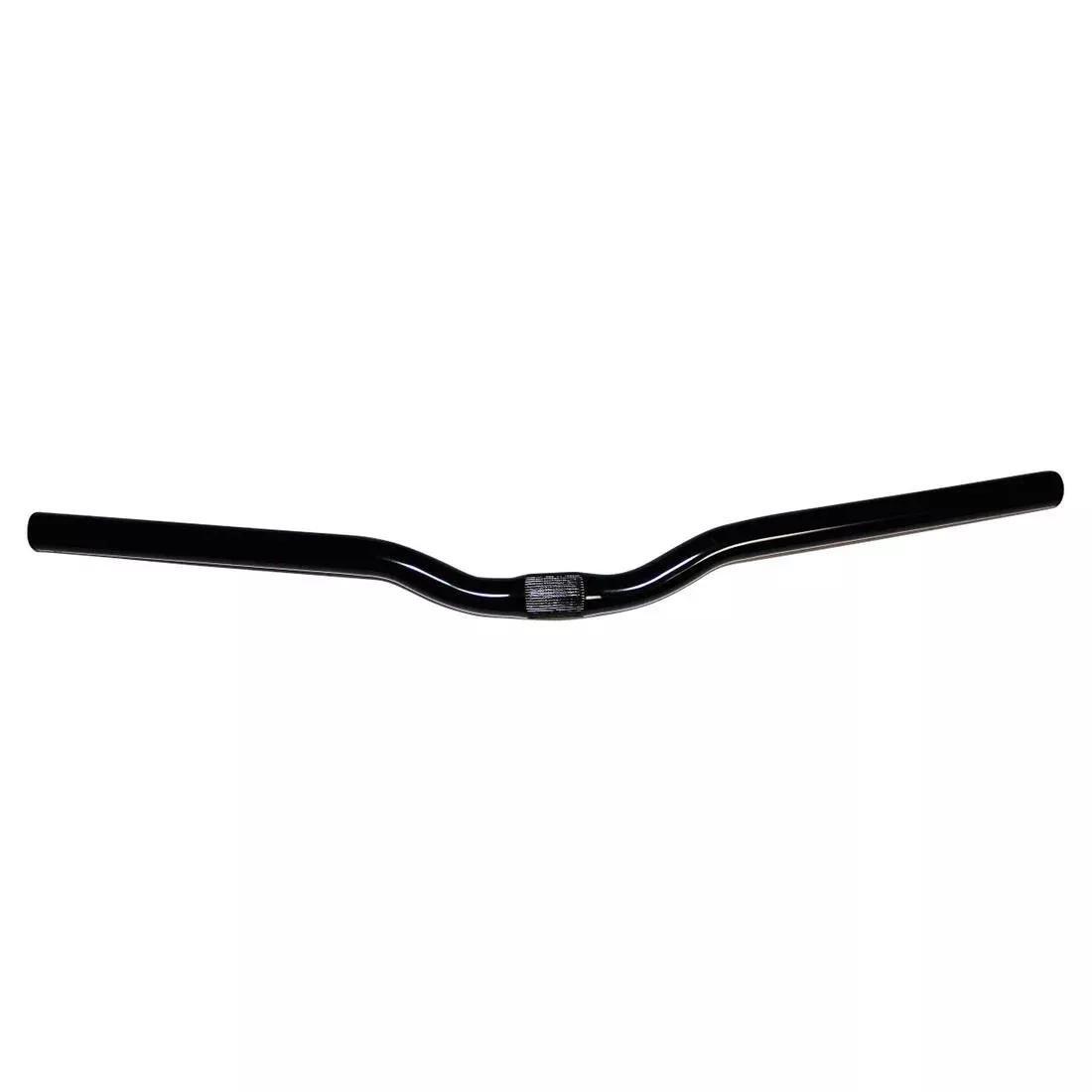 25.4 620 mm Steel MTB Handlebar - 50 mm Rise - 6?� Backsweep - 5?� Upsweep - Black, No Color, large image number 0