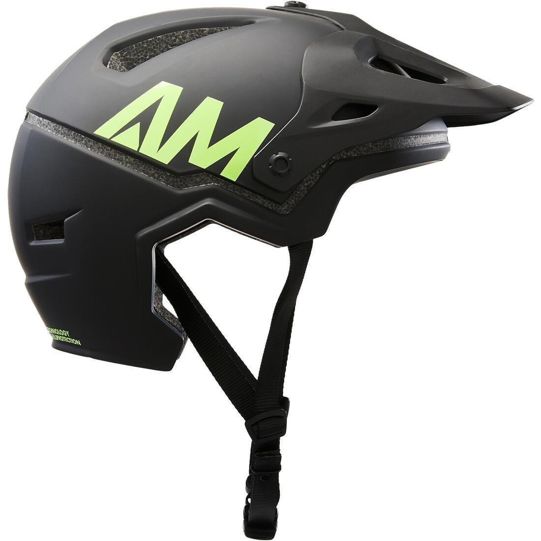 All-Mountain Biking Helmet, Black, No Color, large image number 1