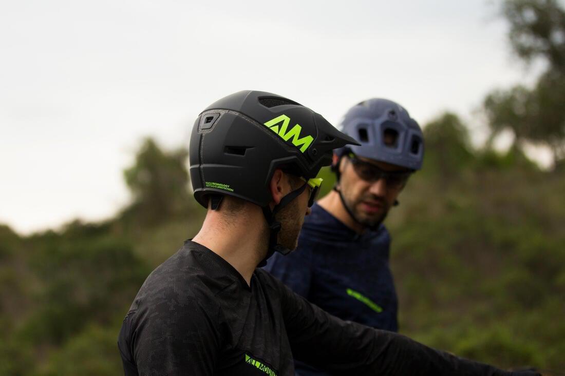 All-Mountain Biking Helmet, Black, No Color, large image number 8