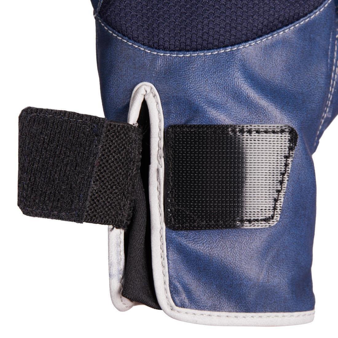 TURQUIN BLUE 560 Kids' Horse Riding Gloves, , large image number 2
