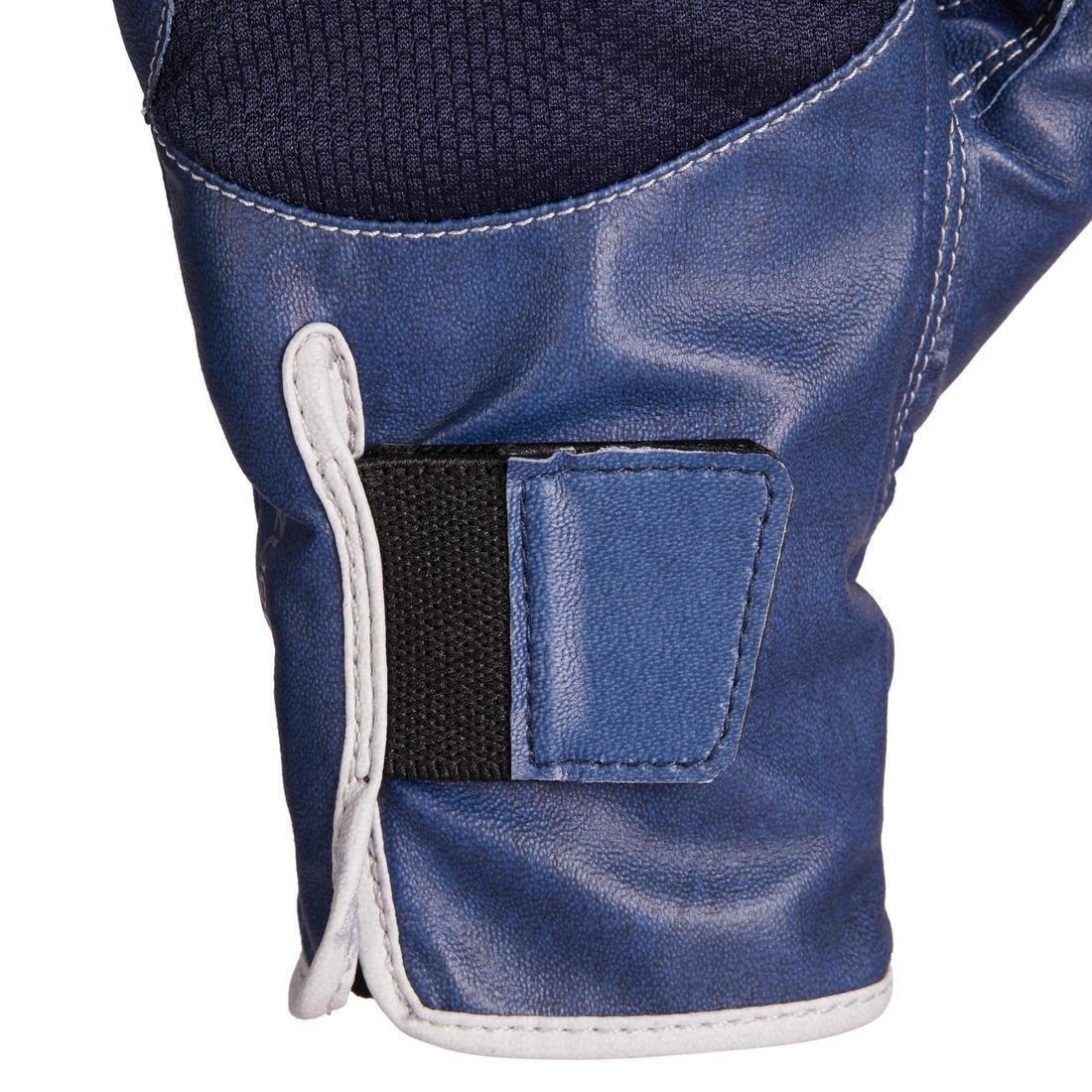 TURQUIN BLUE 560 Kids' Horse Riding Gloves, , large image number 11