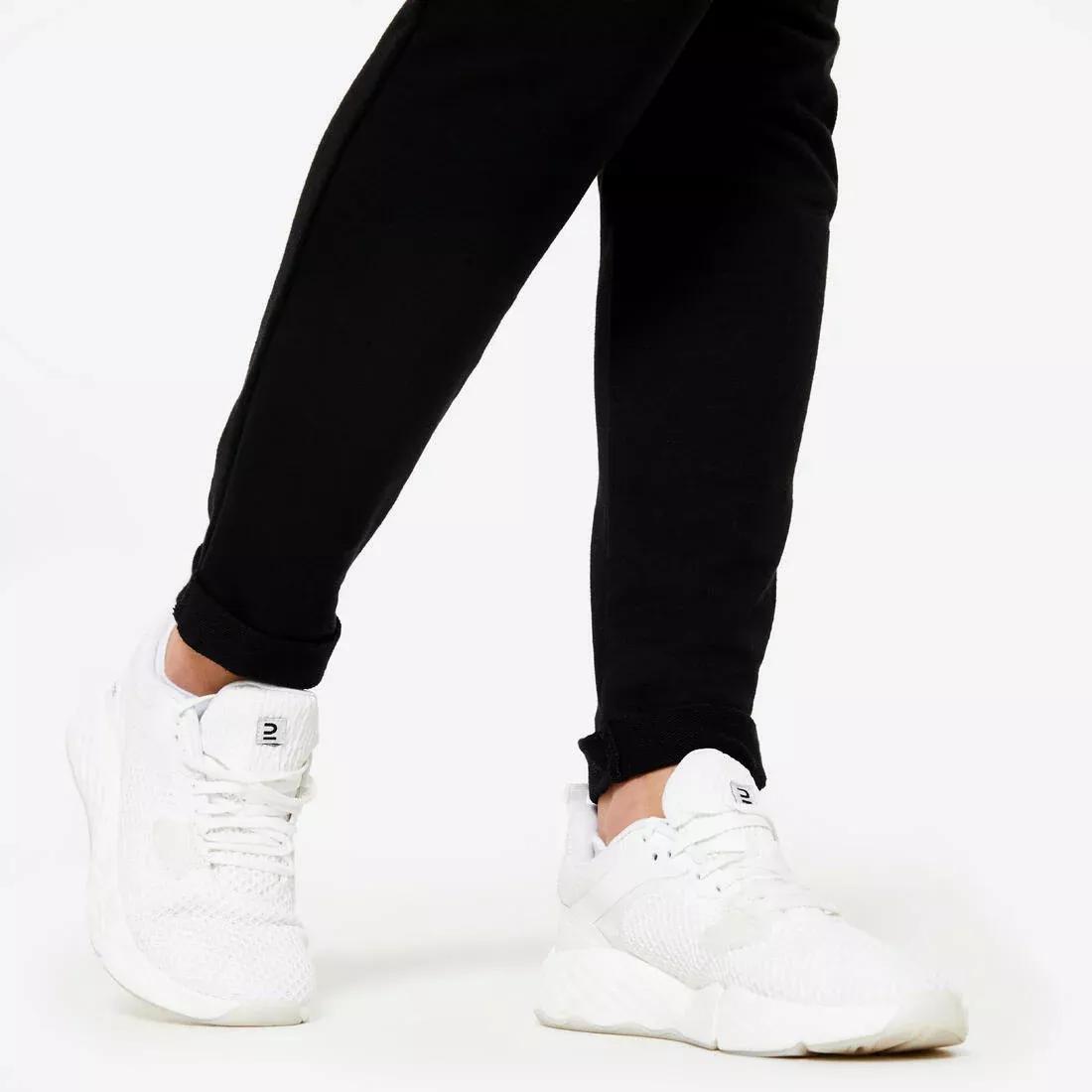 Slim-Fit Fitness Jogging Bottoms With Fitted Cuffs, Black, No Color, large image number 9