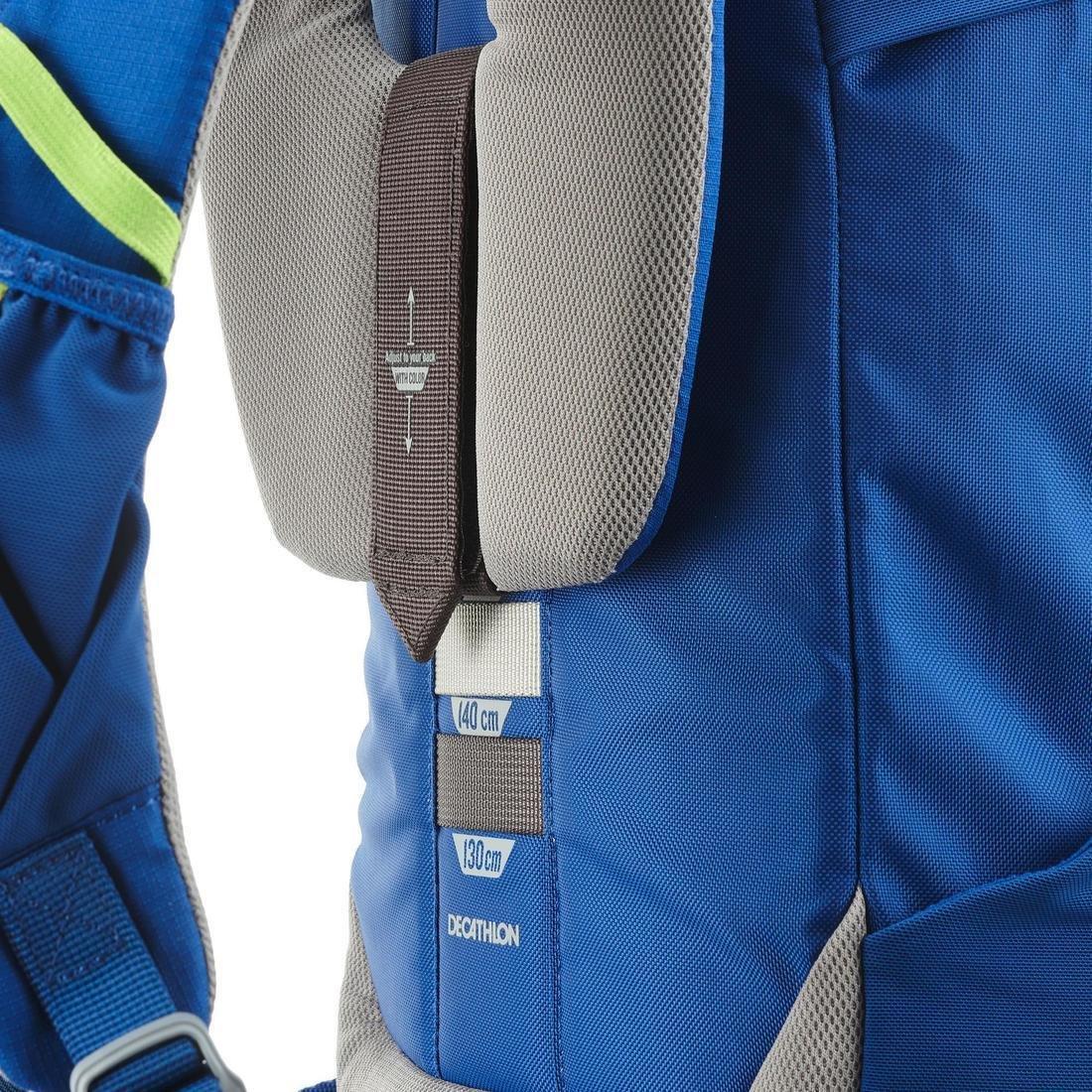 Kids' Hiking Backpack Mh500, Deep Blue, No Color, large image number 2