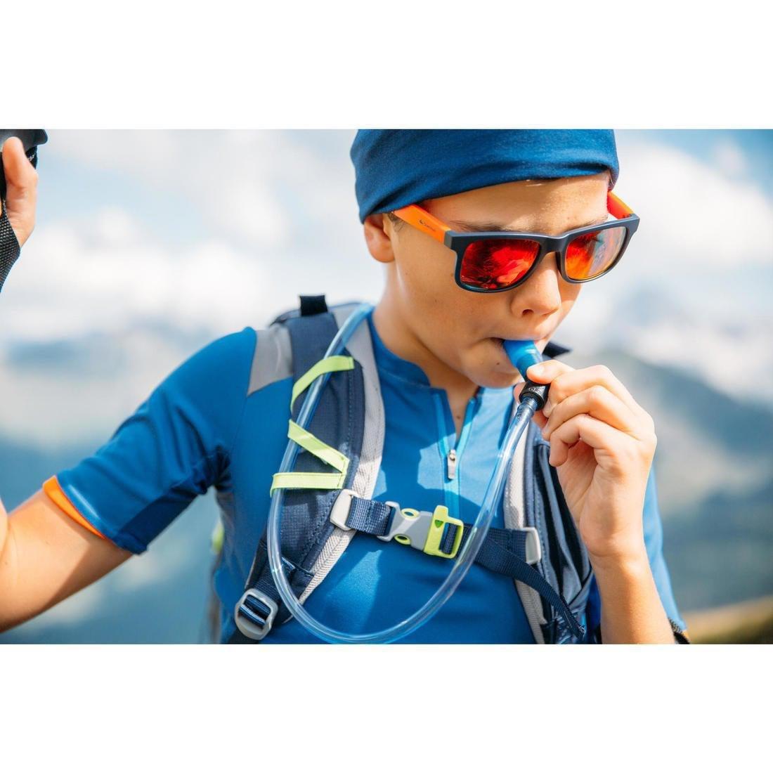 Kids' Hiking Backpack Mh500, Deep Blue, No Color, large image number 4