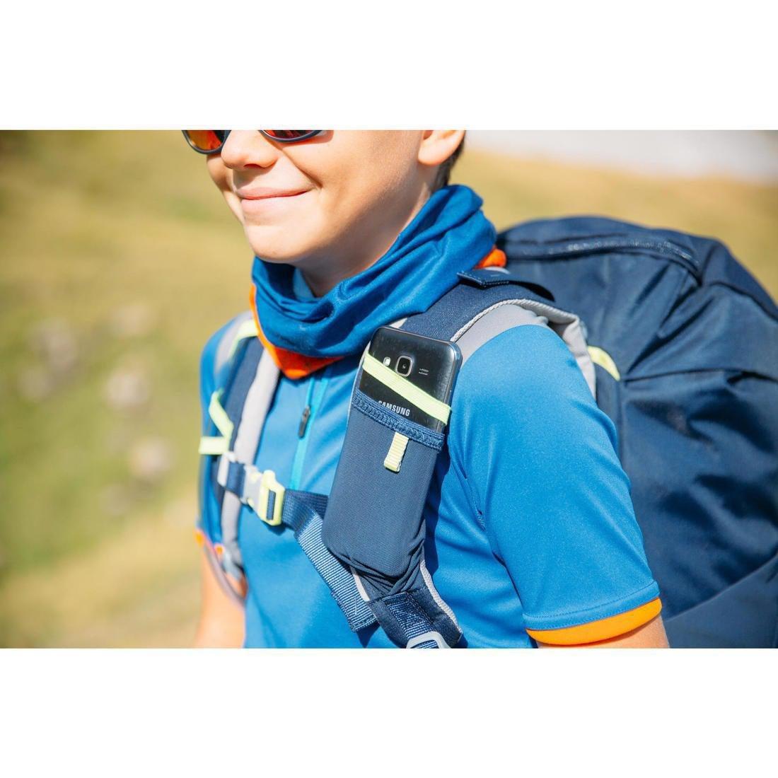Kids' Hiking Backpack Mh500, Deep Blue, No Color, large image number 5