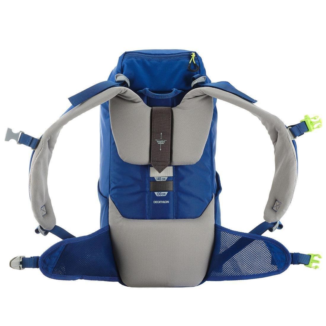 Kids' Hiking Backpack Mh500, Deep Blue, No Color, large image number 12