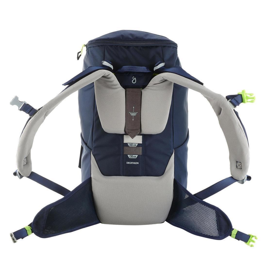 Children's Hiking Backpack MH500, Navy, No Color, large image number 4